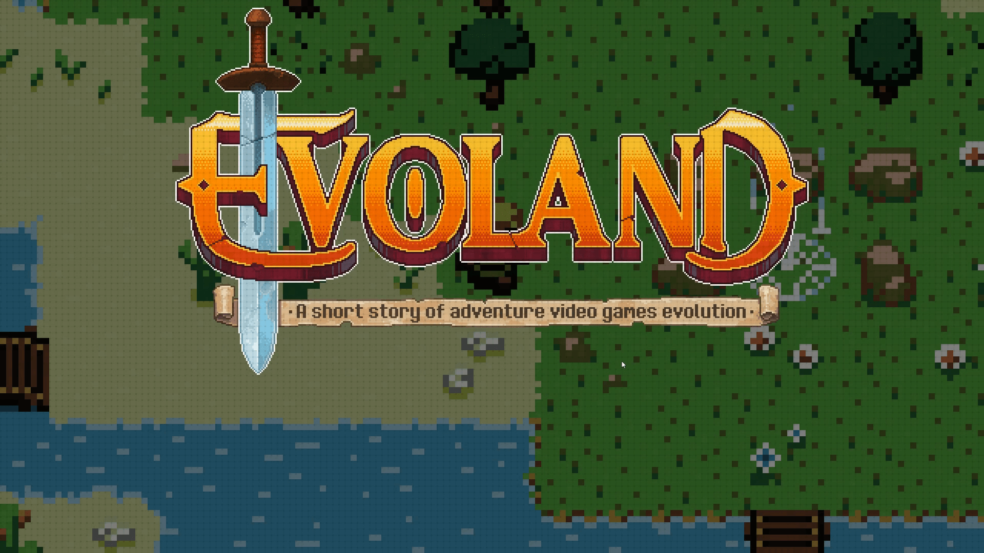 Видео про adventure. Игра Evoland. Evoland Эволюция. Evoland 2013. Еволанд 1.